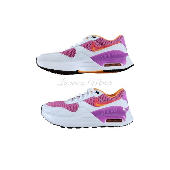 Nike Air Max SYSTM Athletic Shoes Sneakers Sz 12 Women's FD0825-600 Pink/Orange - Picture 3 of 9